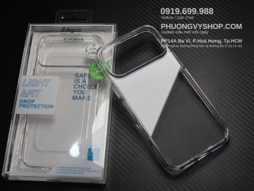 Ốp dẻo ZIKGUZ LIN trong suốt iPhone 18 Pro Max / iPhone 17 Pro Max 6.9"